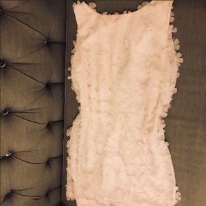 Lurelly little white dress with flowers